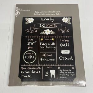 Baby Milestone Chalkboard